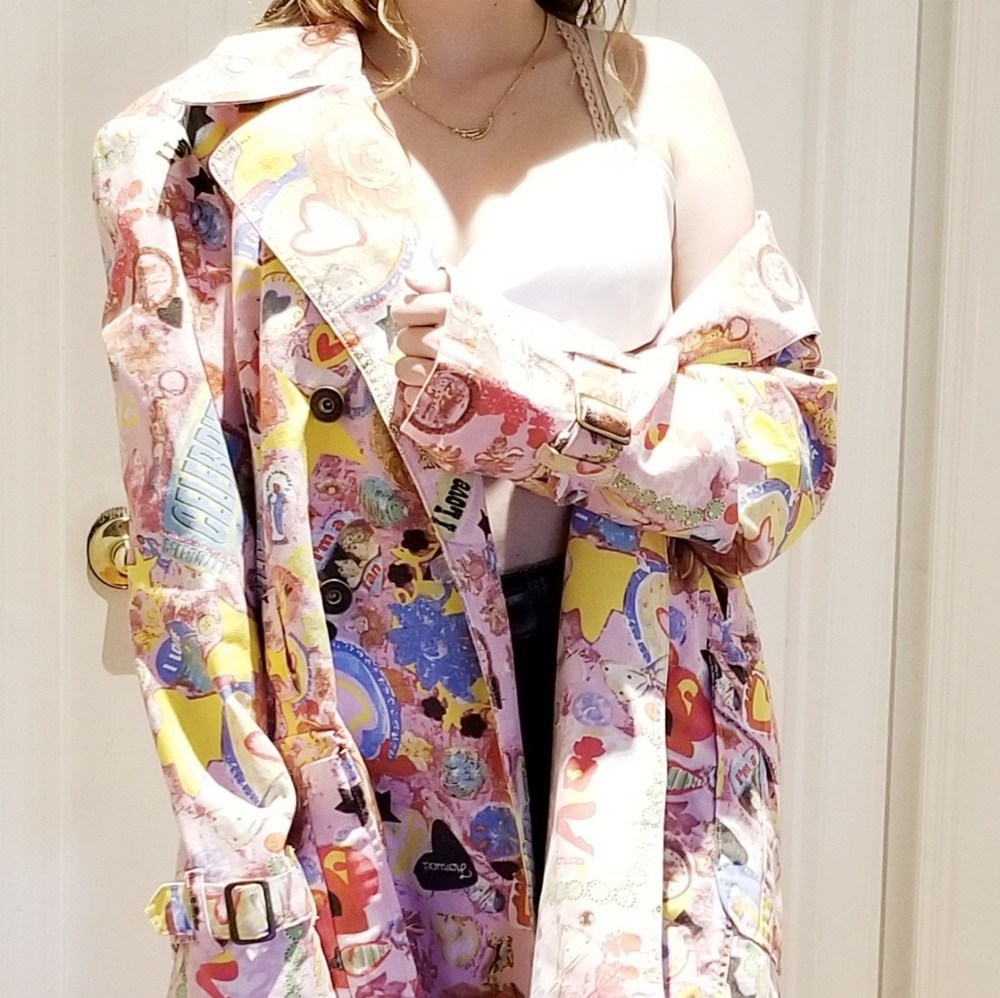 Fioruccic angles trench coat